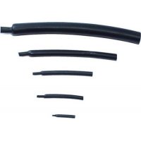 Zmršťovacia bužírka 12/6mm čierna